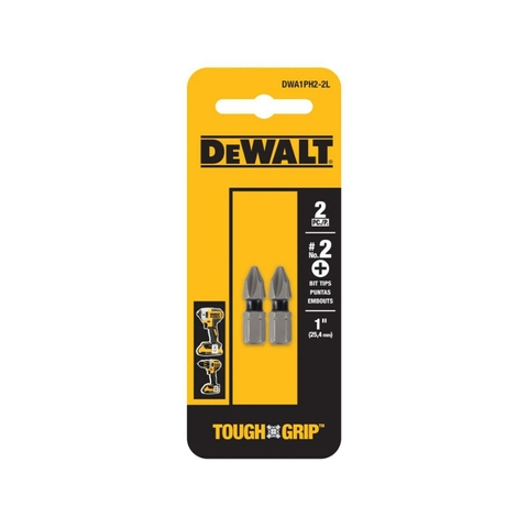 PONTA BITS PHILLIPS PH2X25MM C/ 02 PEÇAS DWA1PH2-2L Dewalt
