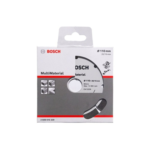 Disco Diamantado Multi Seg 110x2016mm Bosch