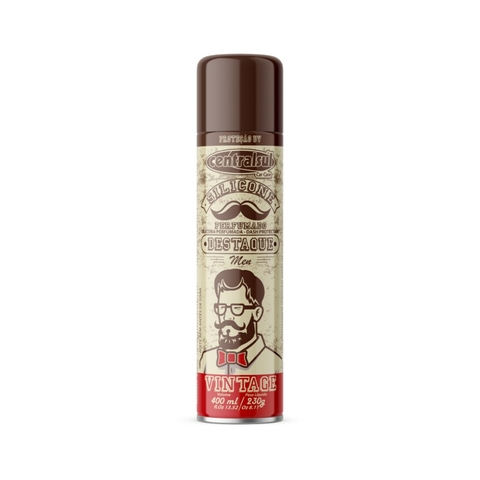 Silicone Aerossol Men Vintage 400ML Centralsul