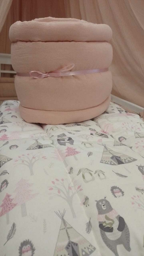 Acolchado Con Chichonera Cuna