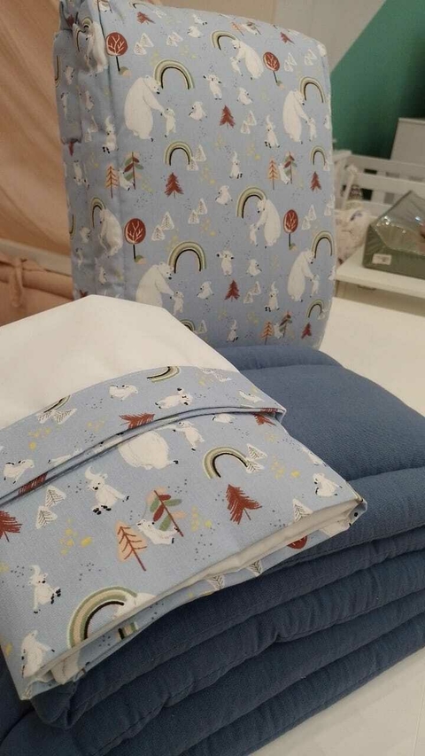 Kit Acolchado, Chichonera y Sabanas Cuna