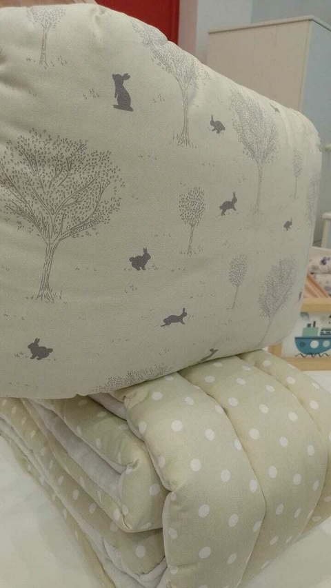 Acolchado Con Chichonera Cuna