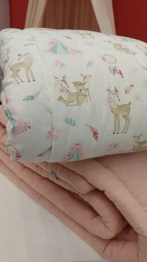 Acolchado Con Chichonera Cuna