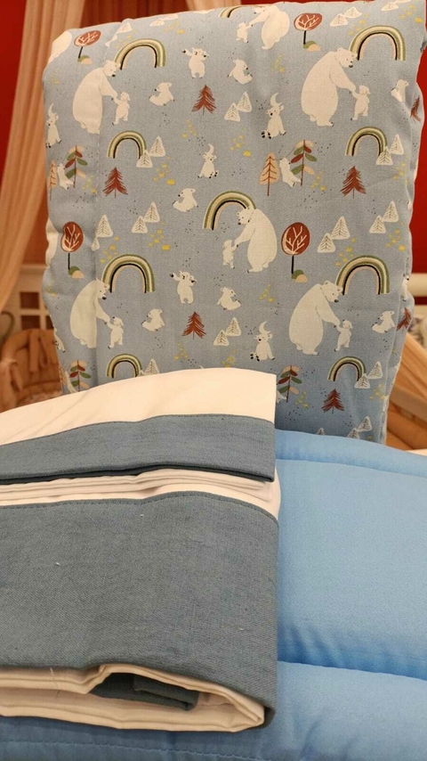 Kit Acolchado, Chichonera y Sabanas Cuna