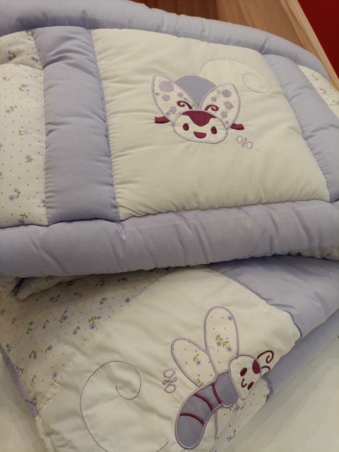 Acolchado Con Chichonera Cuna - comprar online