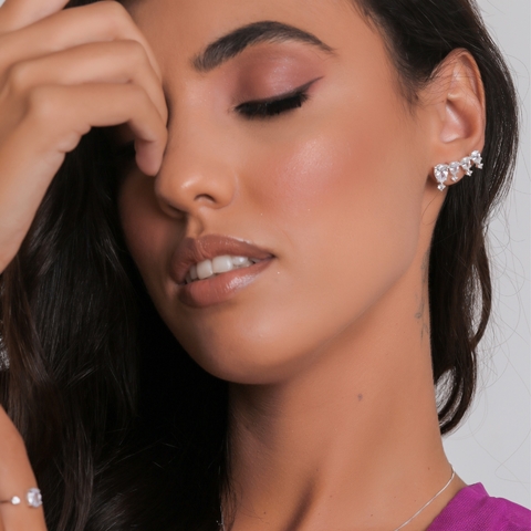 EAR CUFF PAULA EM PRATA 925
