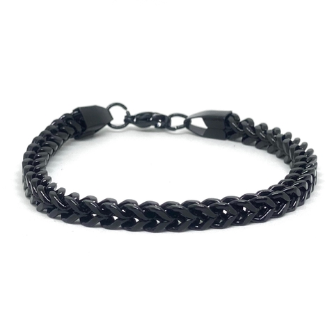 PULSEIRA RAONI BLACK EM AÇO