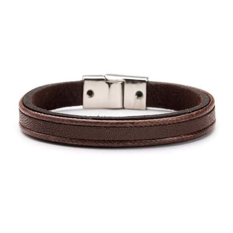 PULSEIRA NOAH BROWN DE COURO