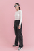 PANTALON RECTO GABARDINA ELASTIZADA - tienda online