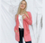 Saco Lycra sin botones con bolsillos