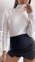 Short pollera “Ruth” dos picos - comprar online