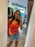 Short dobladillo celeste - comprar online