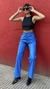 Pantalón Wide Leg engomado “Julia” - comprar online