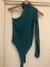 Body con manga agujero 1 solo hombro - comprar online