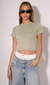REMERA BASICA RIBB - comprar online