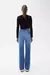 JEAN ELAST WIDE LEG CLASSIC BLUE - Veroka
