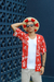 Blazer-Kimono Mistério e Segredo terra vermelha