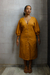 Vestido Pulsar (ocre) - loja online