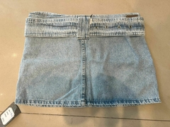 Pollera mini cinto laser tiro bajo - comprar online