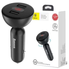 Carregador Veicular com LED - Baseus