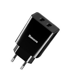 Carregador 2 USB + Cabo Lightning Fast Charger 10.5W Baseus - comprar online