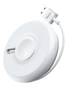 Carregador Sem Fios Baseus Yoyo Para Apple Watch 1-5 Branco - comprar online