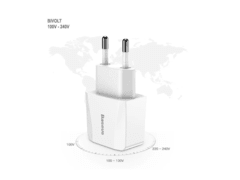 Carregador Duas Entradas USB Baseus - loja online