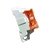 Bloco de Distribuição BDA125-1 BLOCO DE DISTRIBUIÇÃO MODULAR 125A -1:1 - 10 A 35MM²