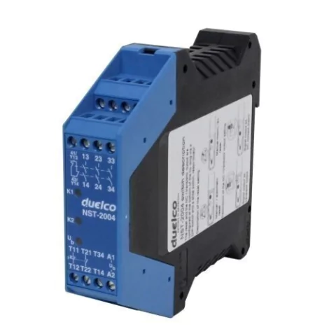 Rele de Segurança NST-2004F-42010204 24VCC CAT.4 - SAÍDAS 3 NA+ 1NF - ACEITA CORTINA DE LUZ - RESET MANULA/AUTOM.