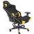 Silla gamer ocelot color amarillo con negro. en internet