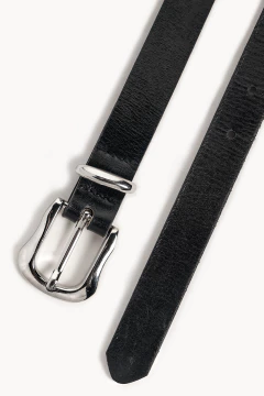 CINTURON CUERO LISO - tienda online
