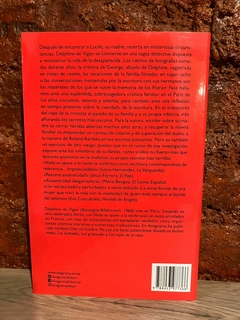NADA SE OPONE A LA NOCHE - Delphine De Vigan - comprar online