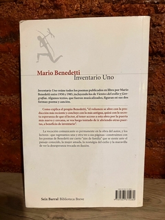 INVENTARIO UNO - Mario Benedetti - comprar online