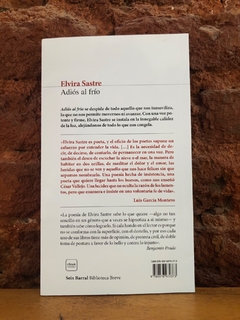 ADIÓS AL FRÍO- Elvira Sastre - comprar online