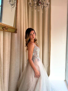 VESTIDO MELA - MARSALA