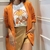 Blazer Lower Naranja - tienda online