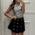 Musculosa Foil Plateado - MN Boutique