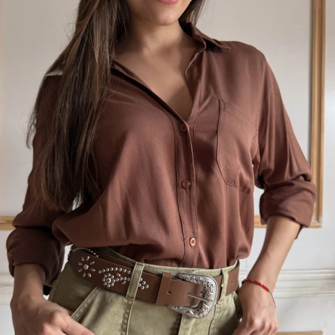 Camisa Akena Oversize