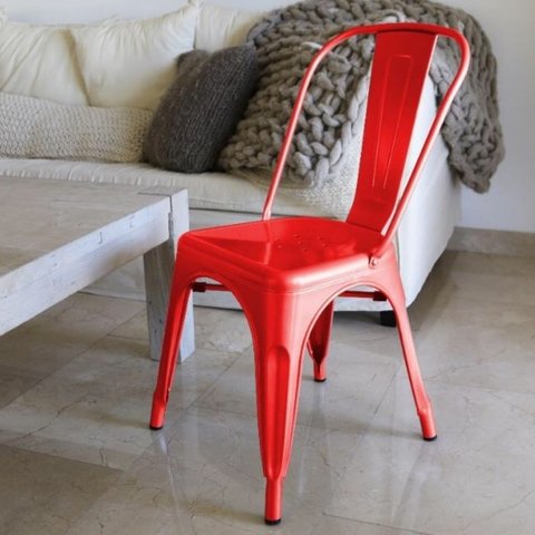 SILLA TOLIX ROJA