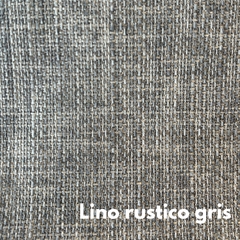 Lino rustico gris