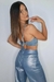 JEAN WIDE LEG METALIZADO - comprar online
