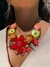 Collar Flora rojo - comprar online