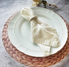 Plato de sitio Mimbre - comprar online