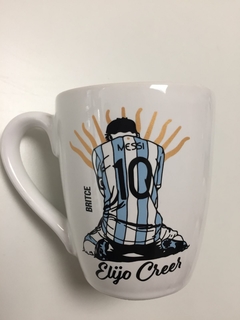 Taza ELIJO CREER - comprar online
