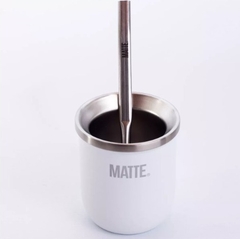 MATTE STEEL - MATE TÉRMICO ACERO INOXIDABLE - Ala Pipetua