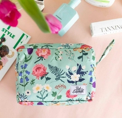 Bolsito Flores Aqua - comprar online