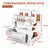OVERLOCK 4 HILOS LUMINA MODA