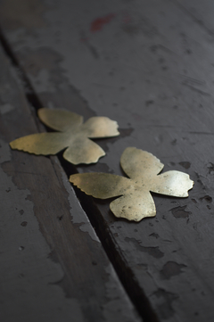 Aros mariposa ▽ Bronce - Marcapiel