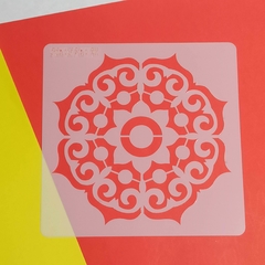 STENCIL S-264 20x20 CAPSULA MANDALA - comprar online