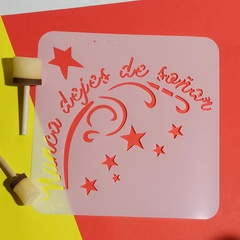 STENCIL W-096 10X10 - comprar online